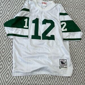 Mitchell & Ness Joe Namath #12 New York Jets Authentic 1968 Jersey Sz 54 3XL